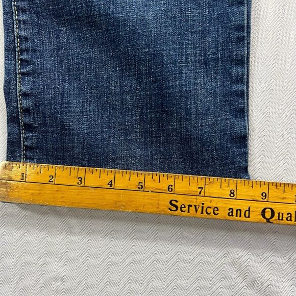 Levis Classic Boot Cut Denim Pants Size 8 Mid Rise - Picture 4 of 9